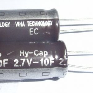 10F 2.7V                       -          10 F 2.7V                   -         super capacitor
